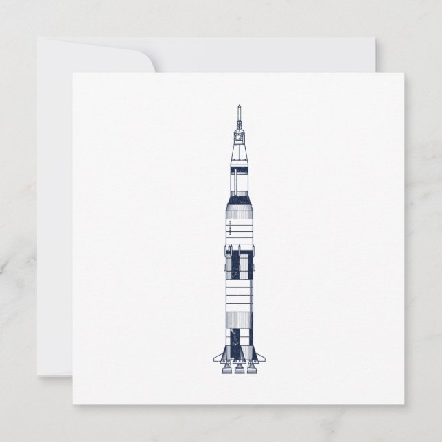 Saturn Rocket (Front)