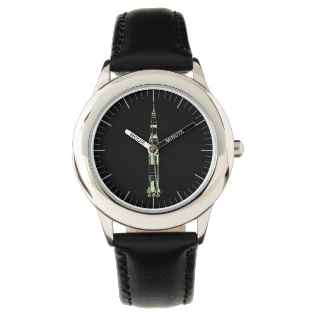 Saturn Rocket Watch (Front)