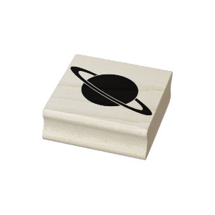 Saturn  Rubber Stamp 