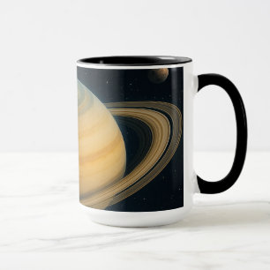 “Saturn’s Rings – Cosmic Mug” Mug