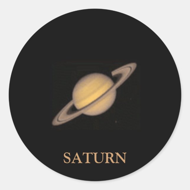 Saturn Sticker (Front)