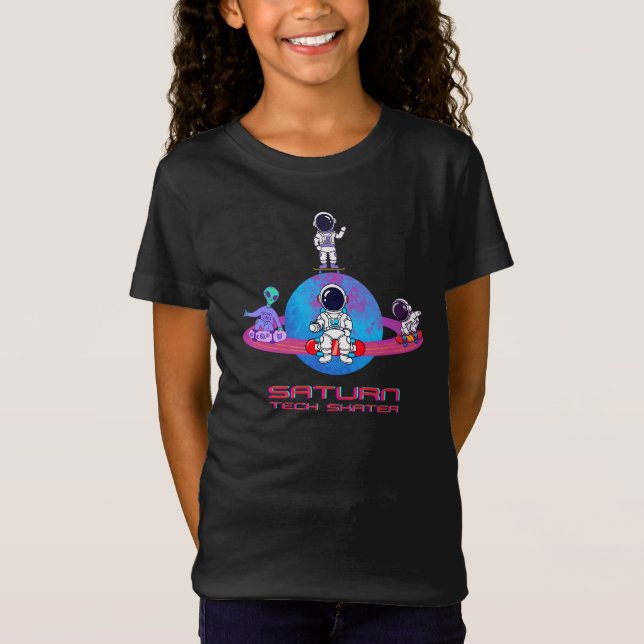 Saturn Tech Skater T-Shirt (Front)