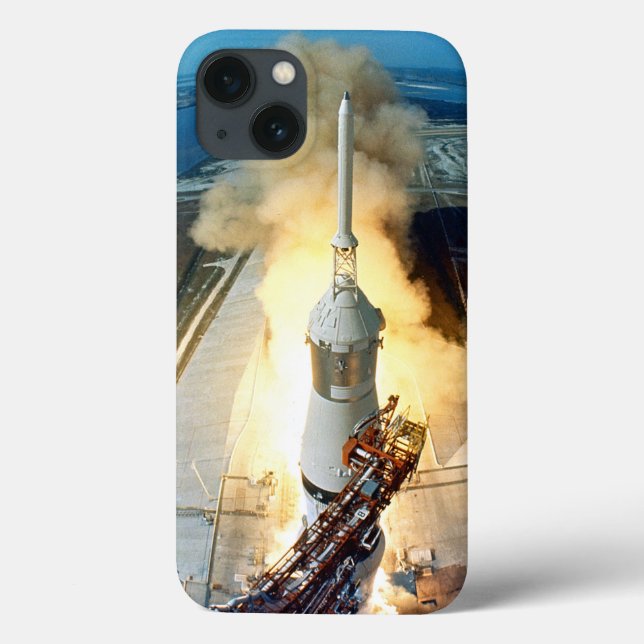 Saturn V Launch of Apollo 11 Moon Mission Case-Mate iPhone Case (Back)