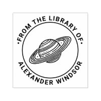Saturn with Rings #4 Library Book Name