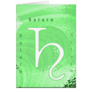 Saturn Zodiac Astrology Design
