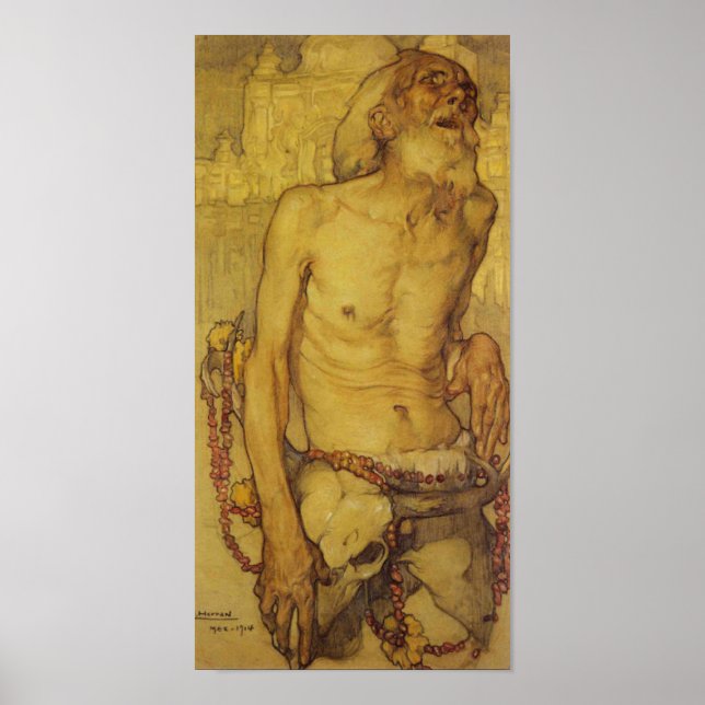 Saturnino Herran El Ciego Poster (Front)