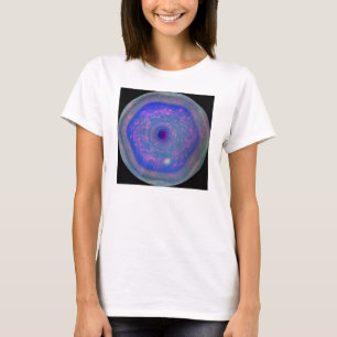Saturn's Hexagon Storm T-Shirt