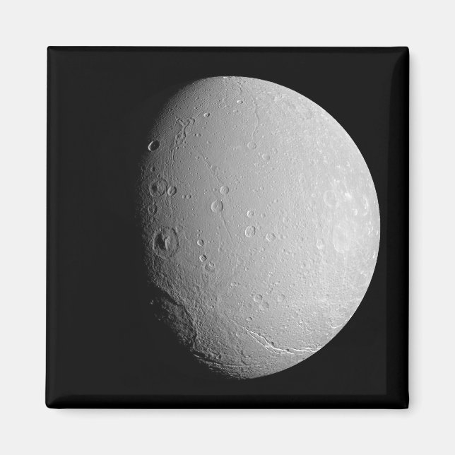 Saturn's moon Dione 2 Magnet (Front)