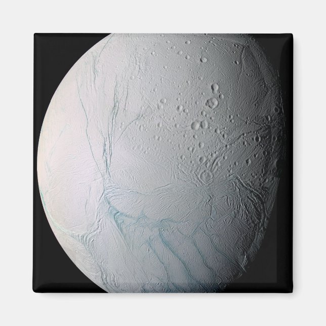Saturn's moon Enceladus 2 Magnet (Front)