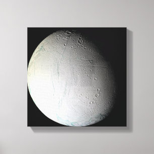 Saturn's moon Enceladus 3 Canvas Print