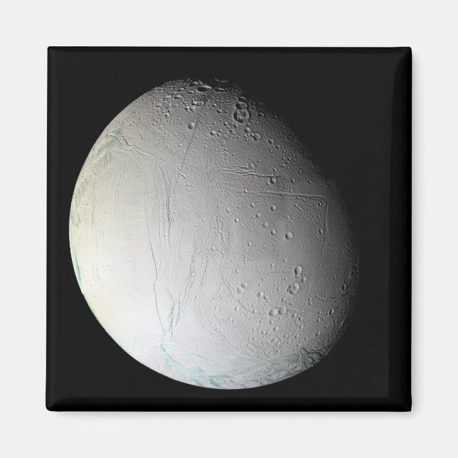 Saturn's moon Enceladus 3 Magnet (Front)