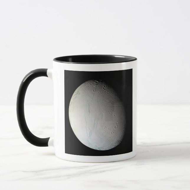 Saturn's moon Enceladus 3 Mug (Left)