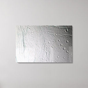 Saturn's moon Enceladus 4 Canvas Print
