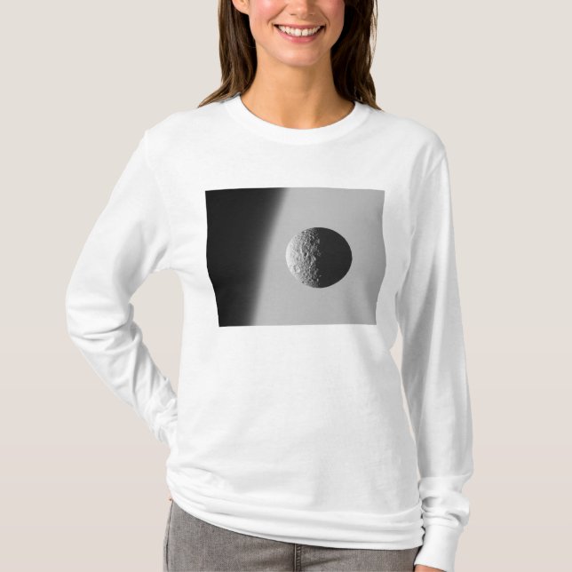 Saturn's moon Mimas T-Shirt (Front)