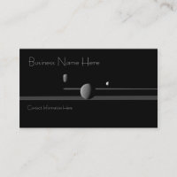 Saturn's Moons Business Cards
