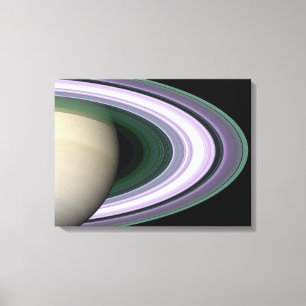 Saturn's Rings Canvas Print
