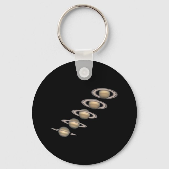 Saturn's Rings Key Ring (Front)