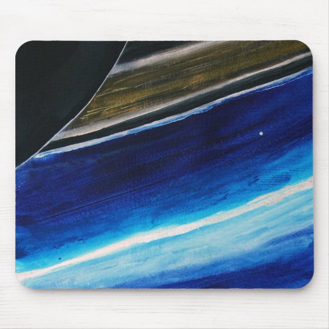 Saturn's Rings Mouse Pad (Front)