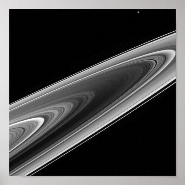 Saturn's Rings Poster (Front)