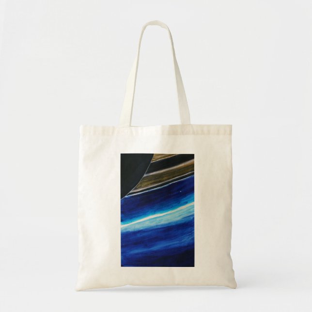 Saturn's Rings Tote Bag (Front)