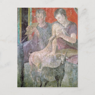 Satyr and Nymph Postcard
