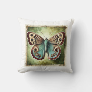 Satyr Butterfly 230824IREF247 - Watercolor Cushion
