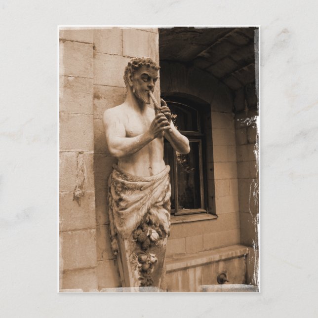 Satyr Postcard (Front)