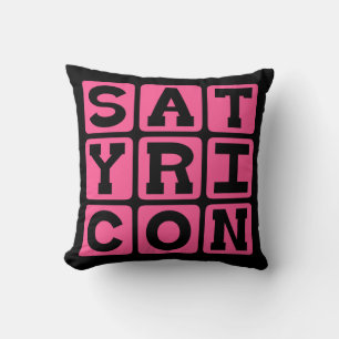 Satyricon, Latin Fiction Cushion