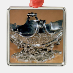 Sauceboat, Palissy Ware, c.1530 Metal Tree Decoration