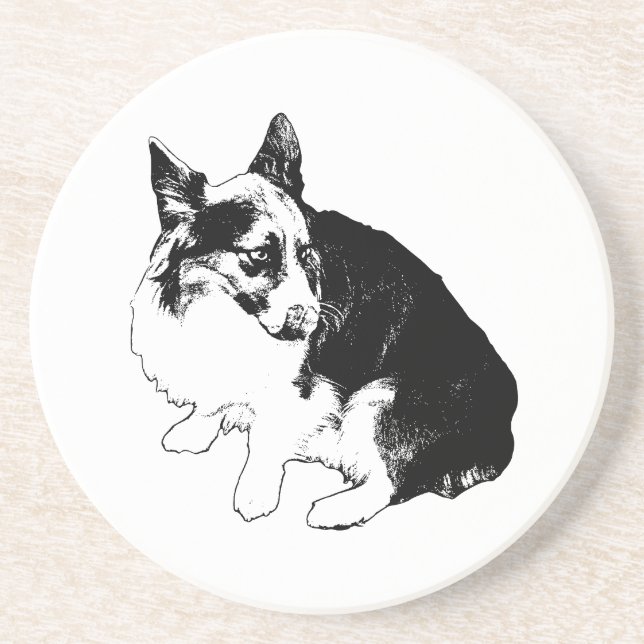 Saucer Sentinel Coaster (Front)