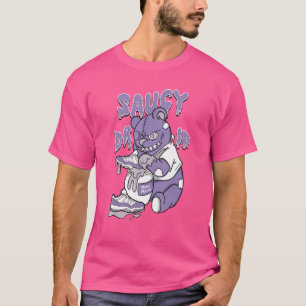 Saucy Drip Low Pure Violet 11s Matching T-Shirt