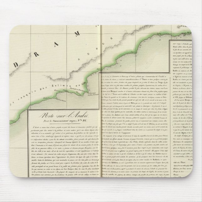 Saudi Arabia, Asia 101 Mouse Pad (Front)