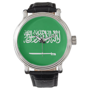 saudi arabia country flag nation symbol watch