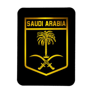 Saudi Arabia Emblem Magnet