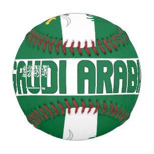 Saudi Arabia Flag and Coat of Arms Patriotic Baseball