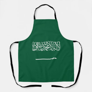Saudi Arabia Flag Apron