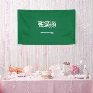 Saudi Arabia flag Banner