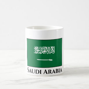 Saudi Arabia Flag Coffee Mug