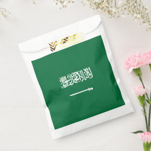 Saudi Arabia flag Favour Bags
