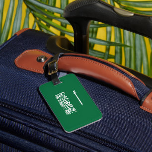 Saudi Arabia flag Luggage Tag
