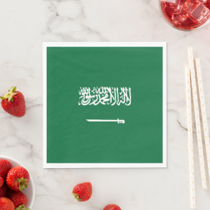 Saudi Arabia flag Napkin