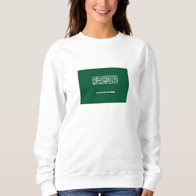 Saudi Arabia Flag Sweatshirt (Front)