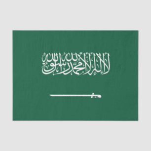 Saudi Arabia Flag Tissue Paper