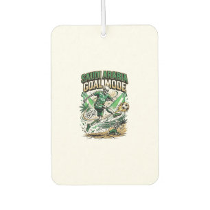 Saudi Arabia Goal Mode Skeleton Striker Nations Dy Car Air Freshener