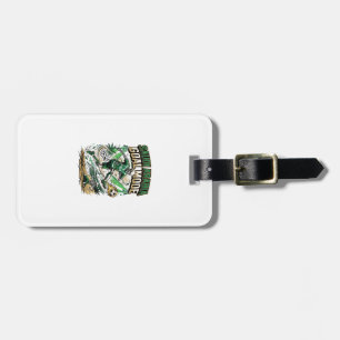 Saudi Arabia Goal Mode Skeleton Striker Nations Dy Luggage Tag