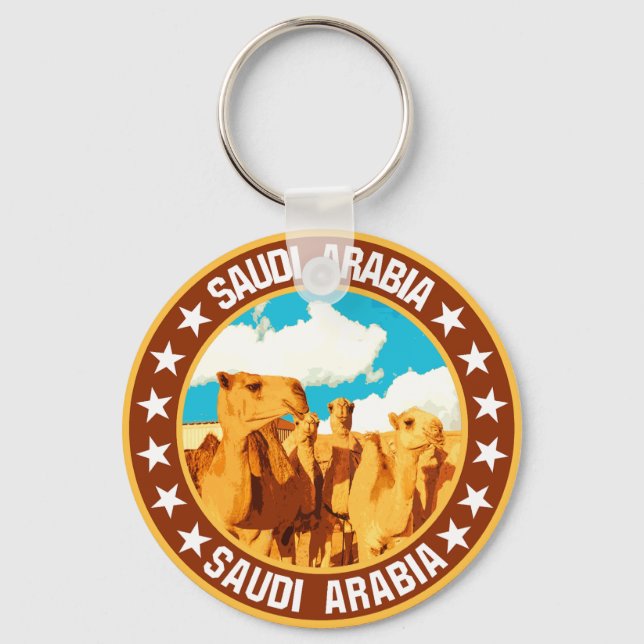 Saudi Arabia                                       Key Ring (Front)
