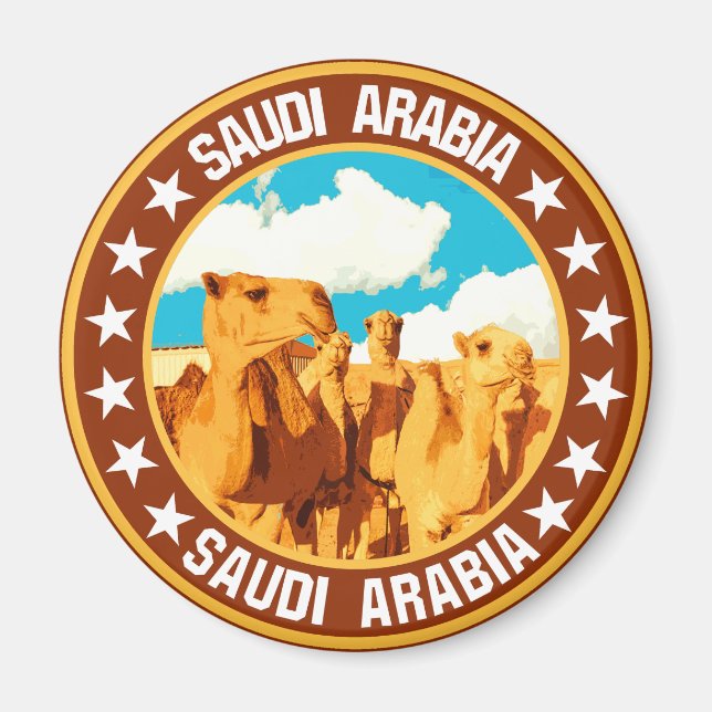 Saudi Arabia                                       Magnet (Front)