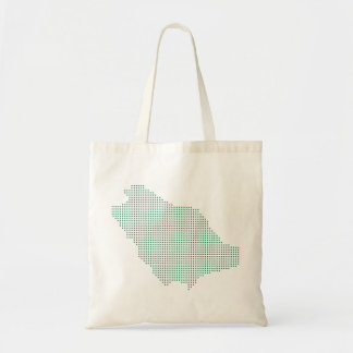 Saudi Arabia Map Tote Bag