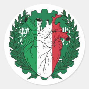Saudi Arabia Saint Josephs Day italian Italy Classic Round Sticker