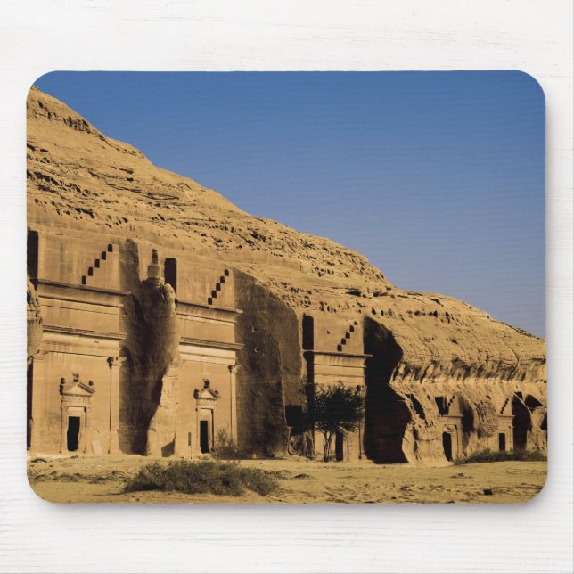 Saudi Arabia, site of Madain Saleh, ancient 2 Mouse Pad (Front)